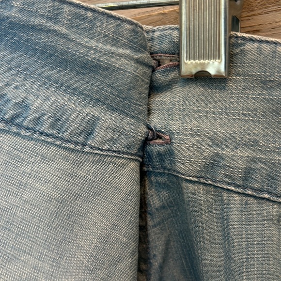 NWOT GAP Mini Wrap Skirt w/Pockets, Medium Indigo, Tencel & Cotton, size XS. - Picture 6 of 13